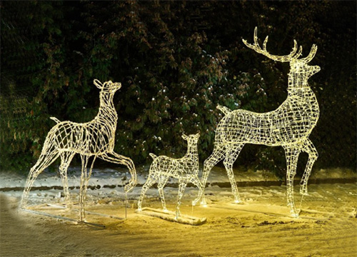 Светодиодные фигуры животных в Волгограде